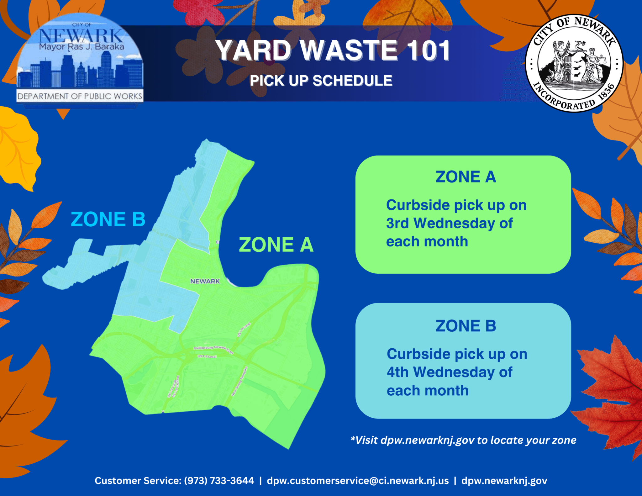 Peak Season for Yard Waste is Here Newark Public Works Encourages